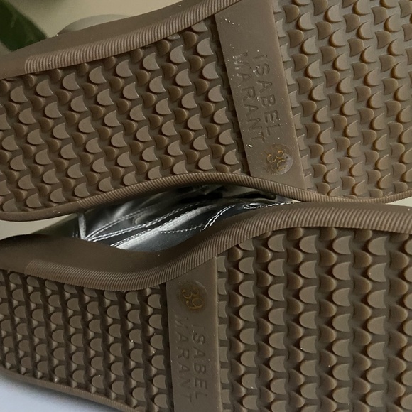 Isabel Marant Bekett Sneaker Gun Metal Silver - Picture 8 of 16